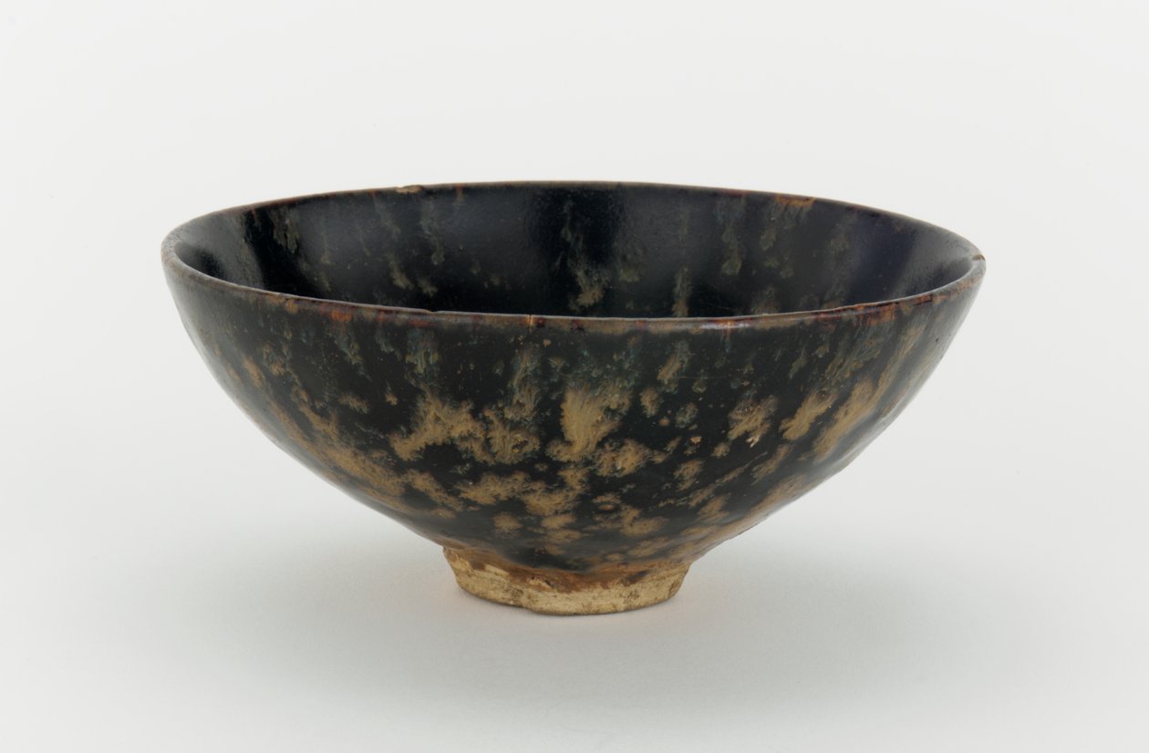 Jizhou-Teeschale, 1279-1368 von Chinese School