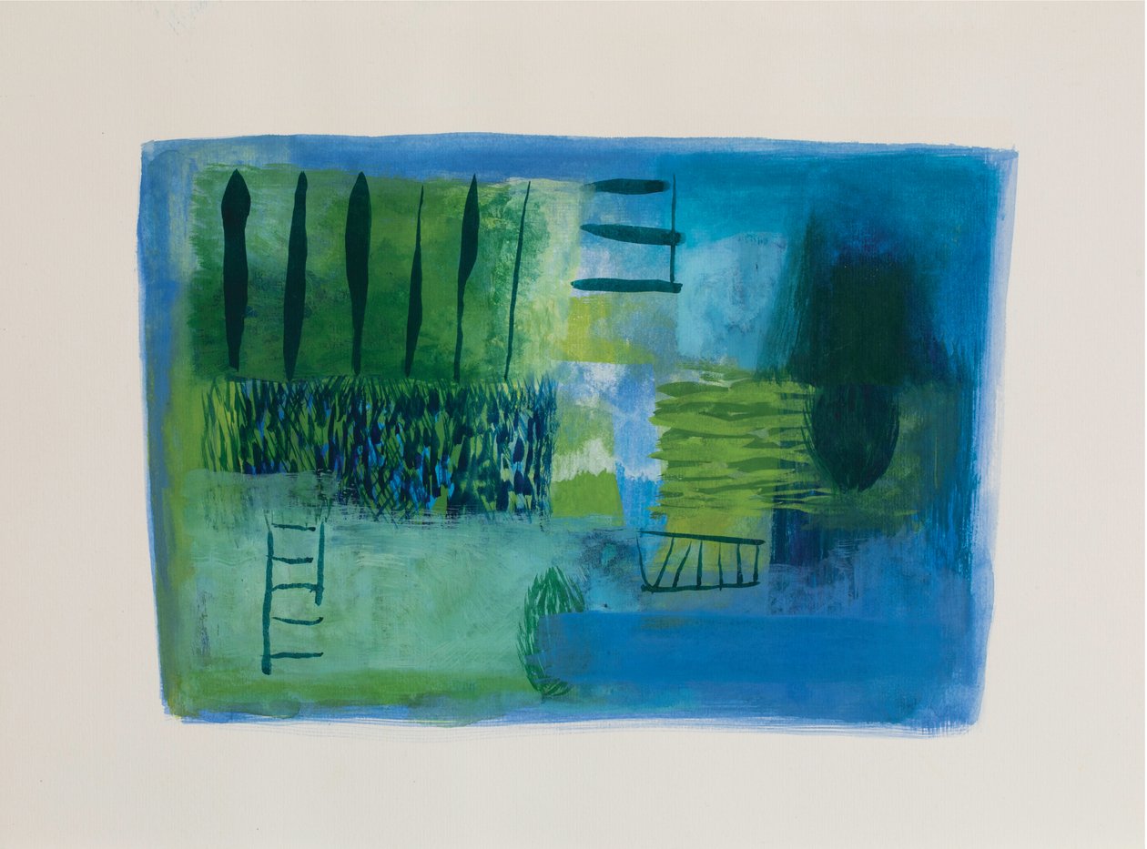Blauer Garten, 2003 von Ching Fun Tso