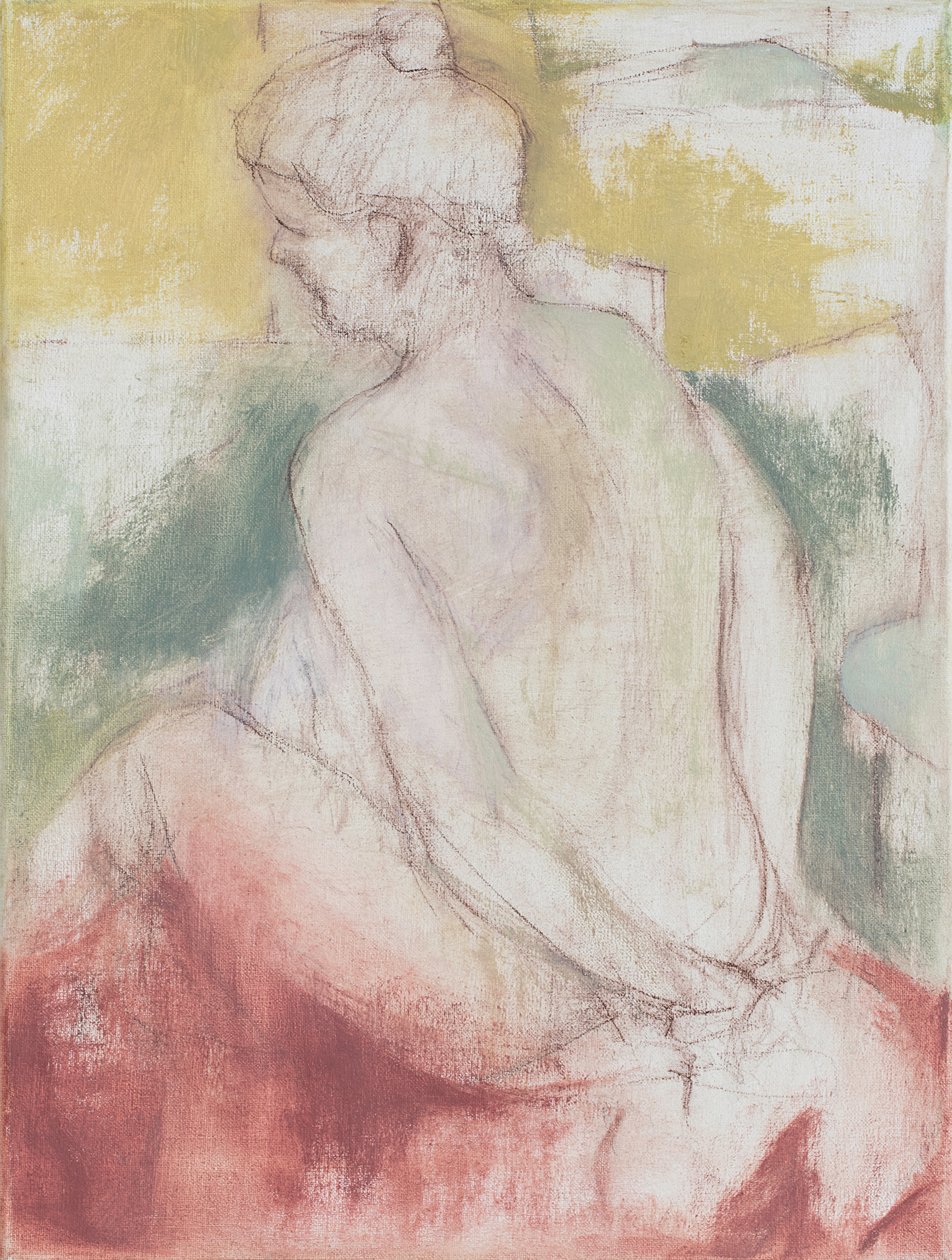 Ursula, Lebensmalerei, 2017 von Ching Fun Tso