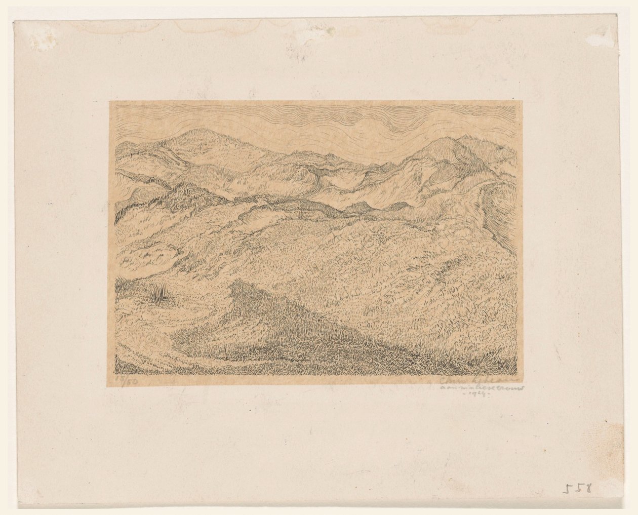 Dünenlandschaft von Chris Lebeau (signed by artist)