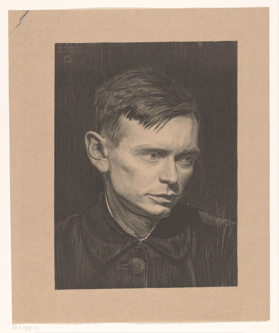 Porträt von Jan Mankes von Chris Lebeau