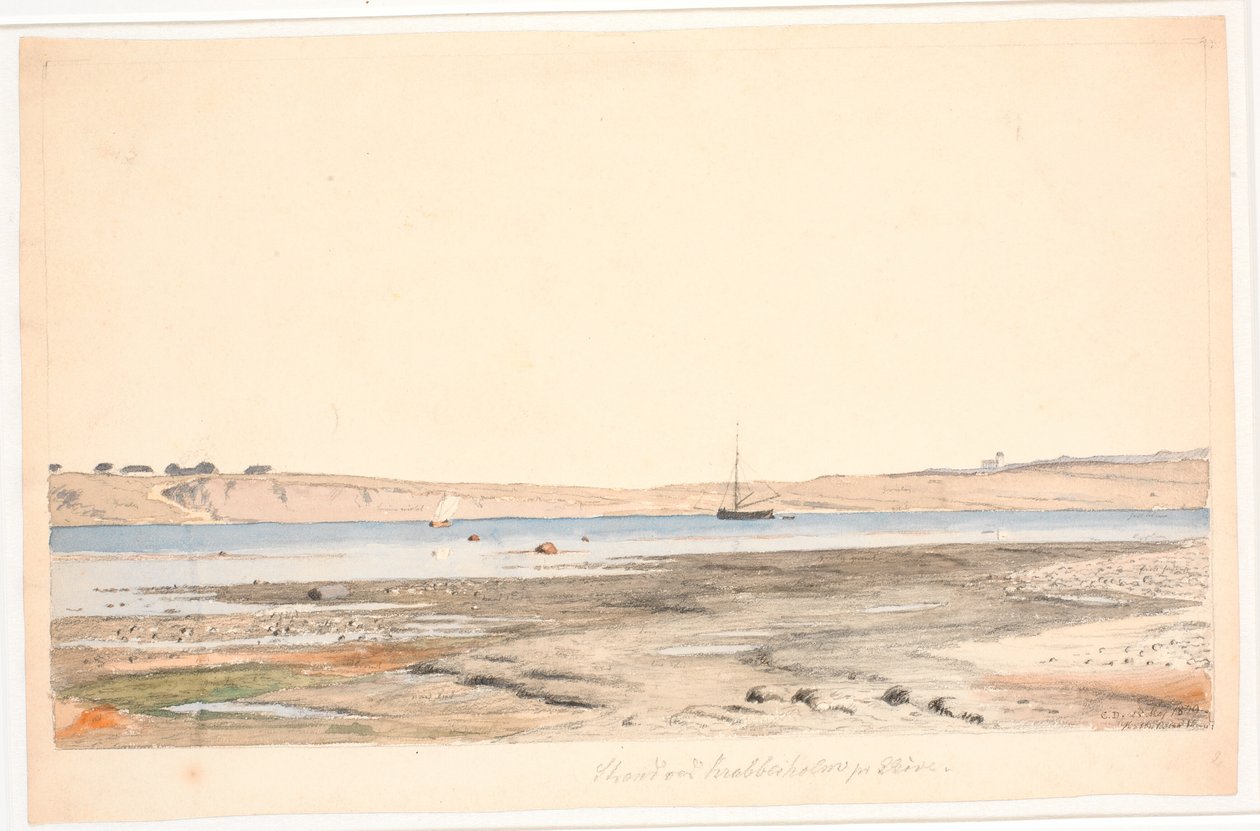 Krabbesholm Strand von Christen Dalsgaard