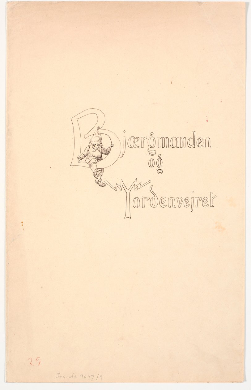 Umschlag zur Geschichte "Der Bergmann und das Gewitter" von Christen Dalsgaard