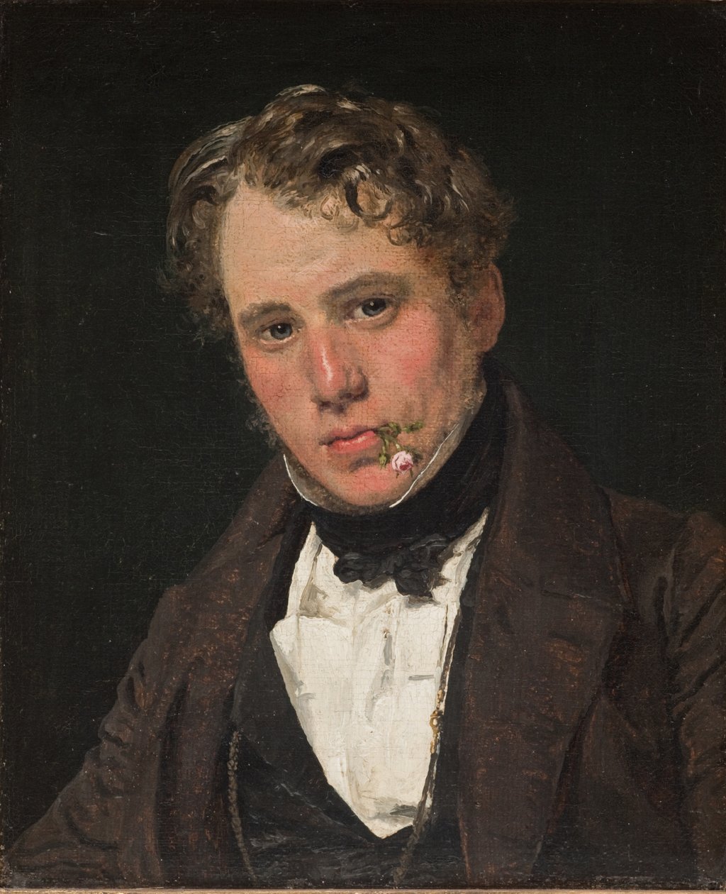 Porträt des Malers Wilhelm Marstrand von Christen Købke