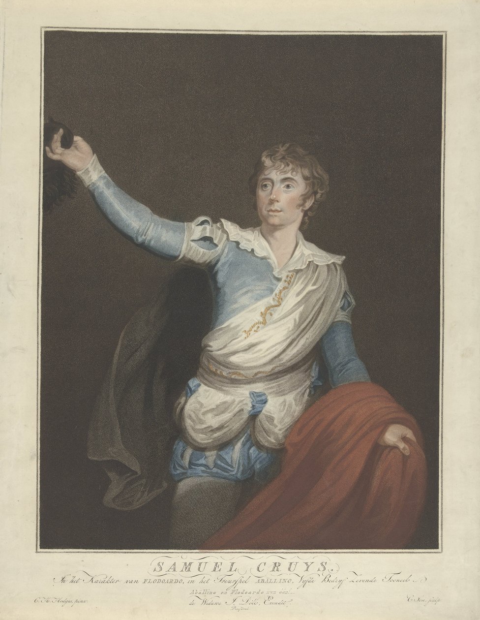 Porträt von Samuel Cruys von Christiaan Josi