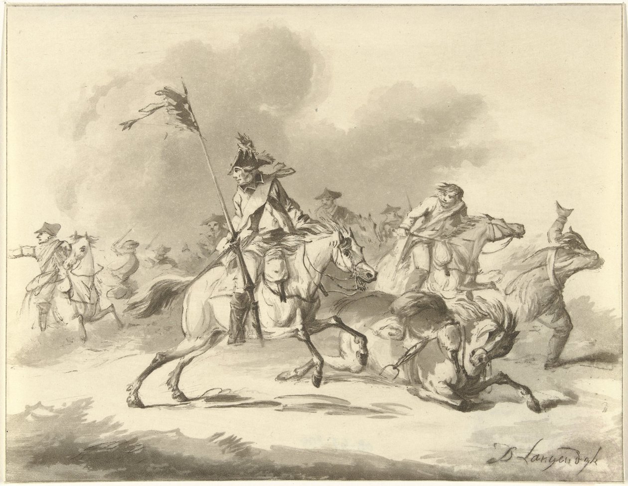 Fliehende Reiter von Christiaan Josi