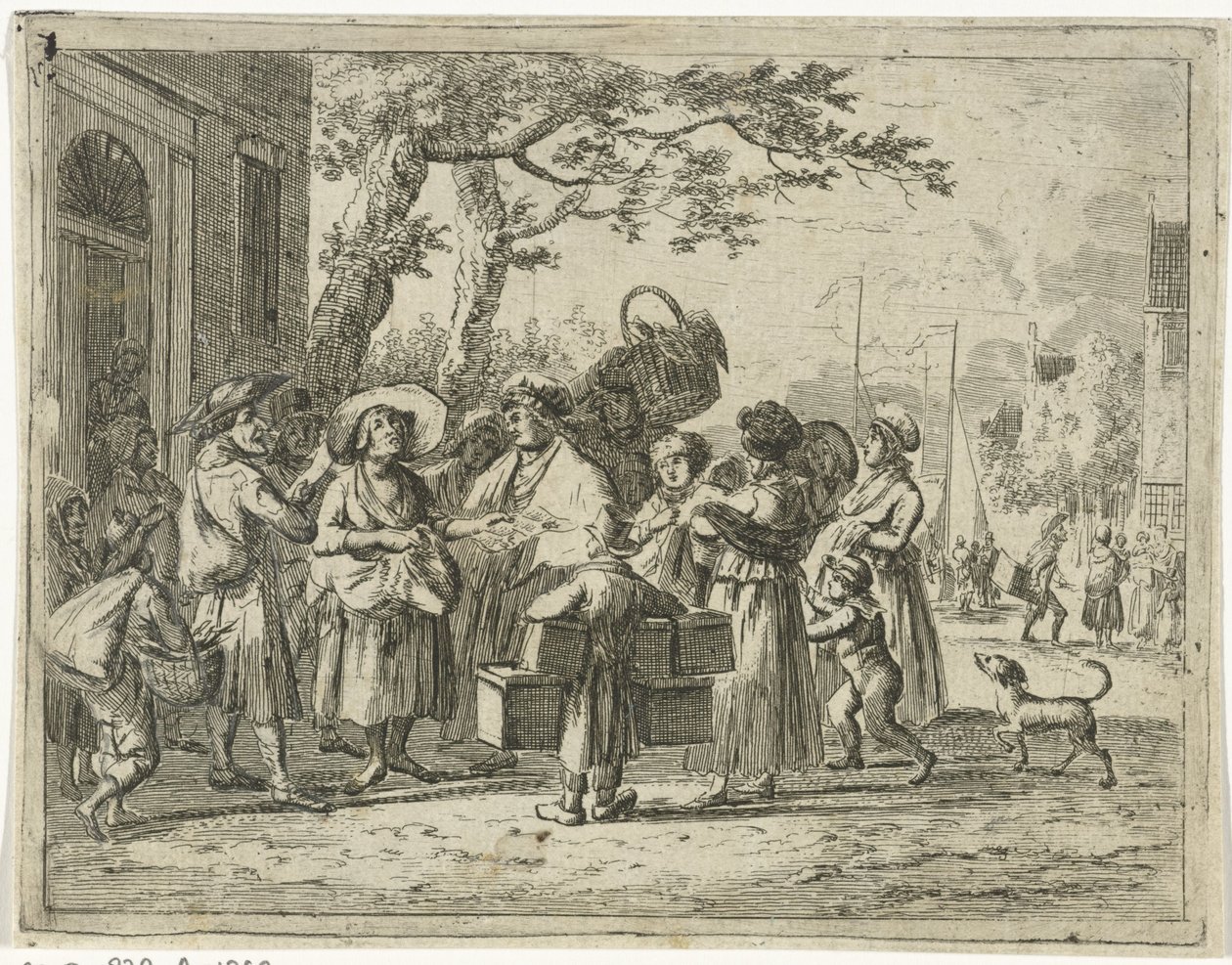 Straßensänger von Christiaan Meijer