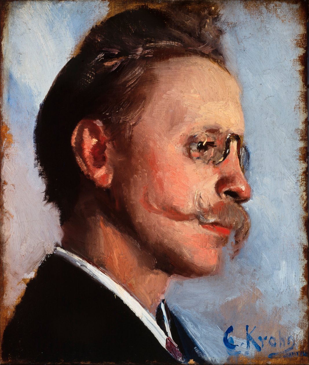 Otto Benzon von Christian Krohg