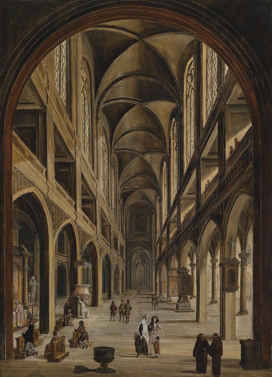 Kircheninterieur von Christian Stocklin