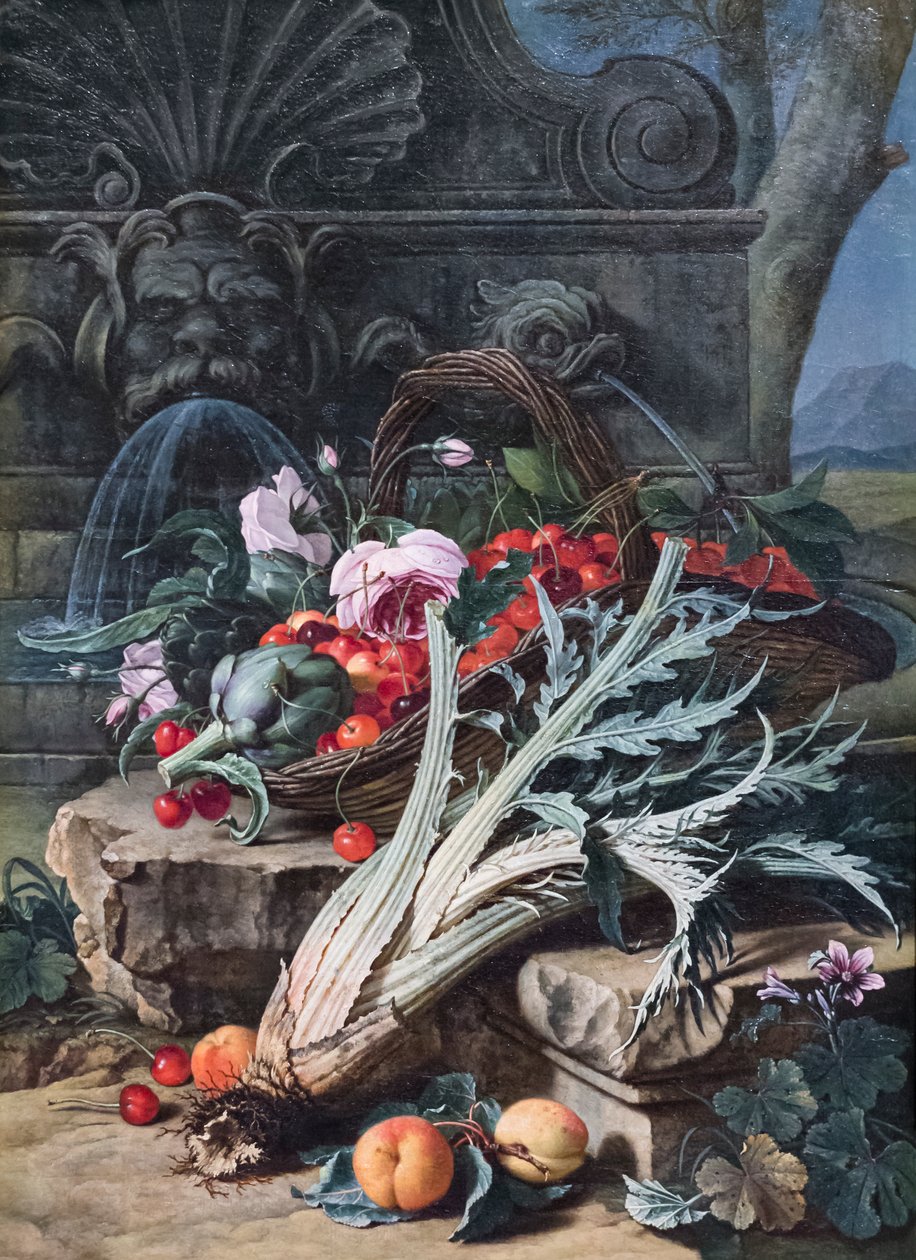Stillleben mit römischem Mascherone von Christian Berentz
