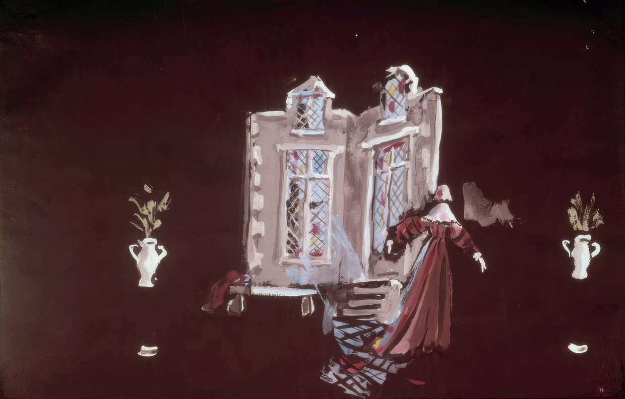 Bühnenbildentwurf für die Comédie Française, 1937 von Christian Bérard