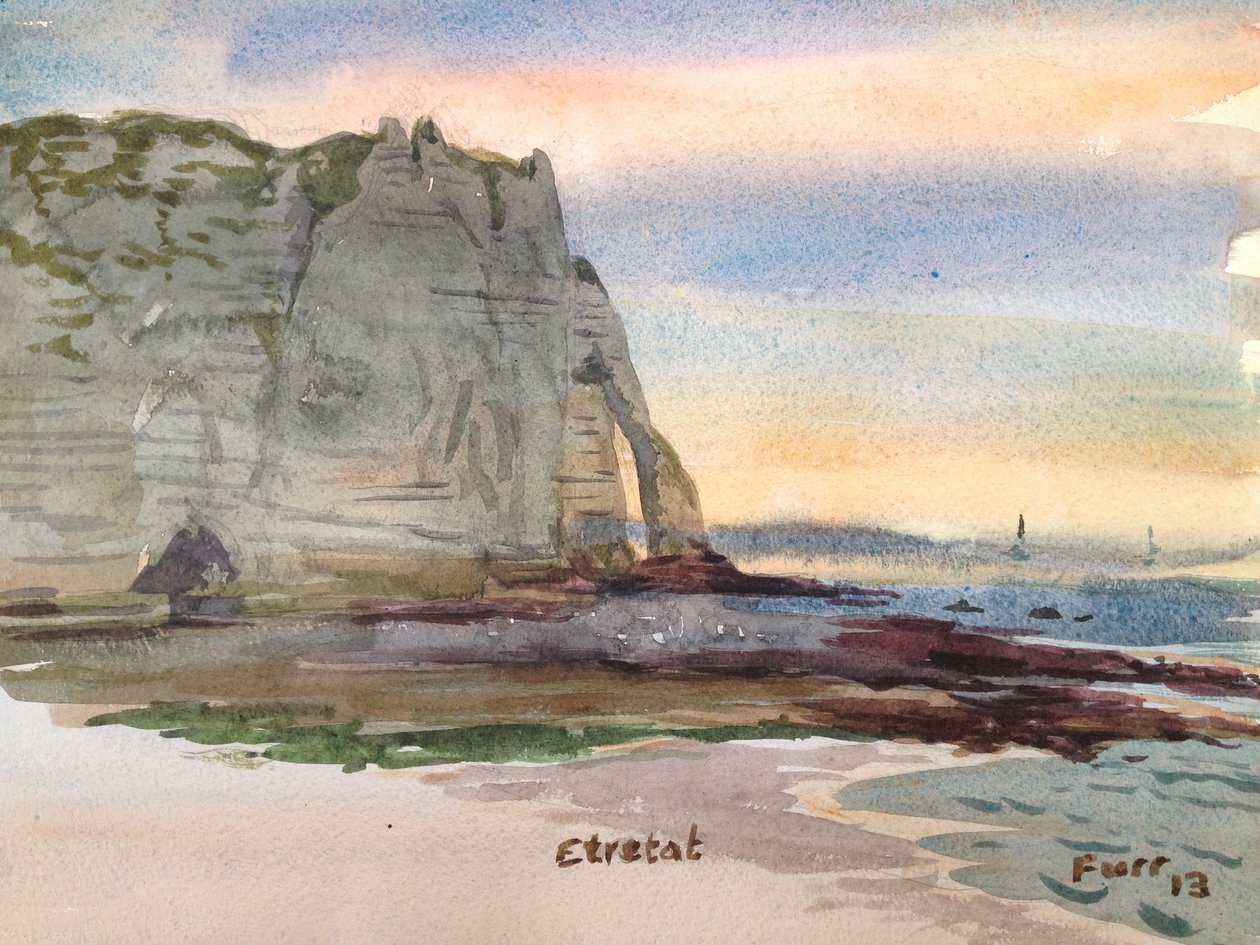 Etretat 6, 2013 von Christian Furr