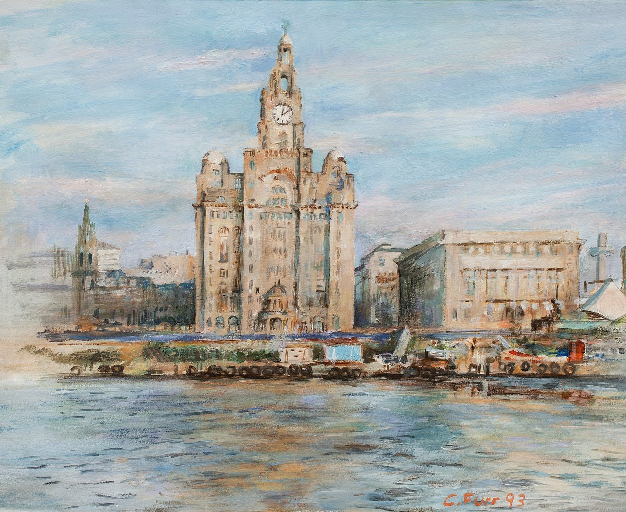 Liverpool Skyline von Christian Furr