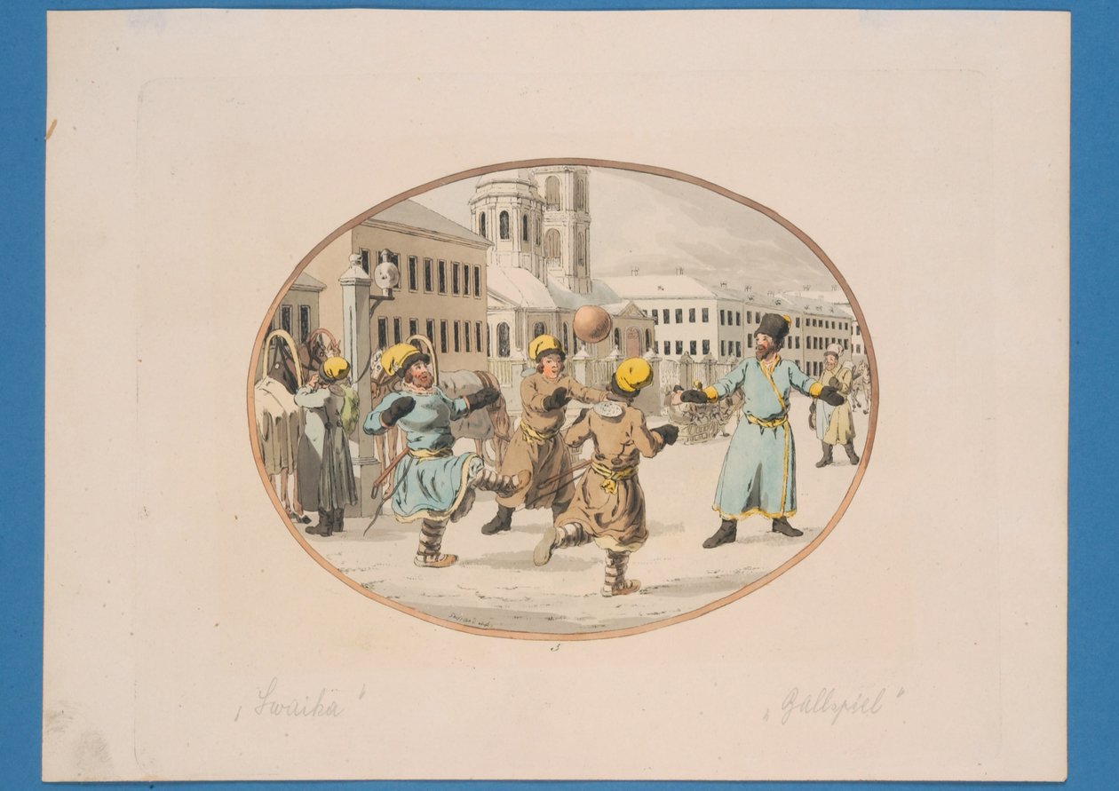 Ballspiel, ca. 1910 von Christian Gottfried Geissler