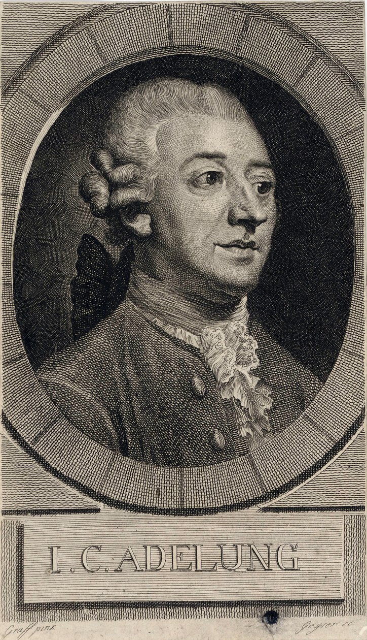 Johann Christoph Adelung 1732-1806 von Christian Gottlieb Geyser