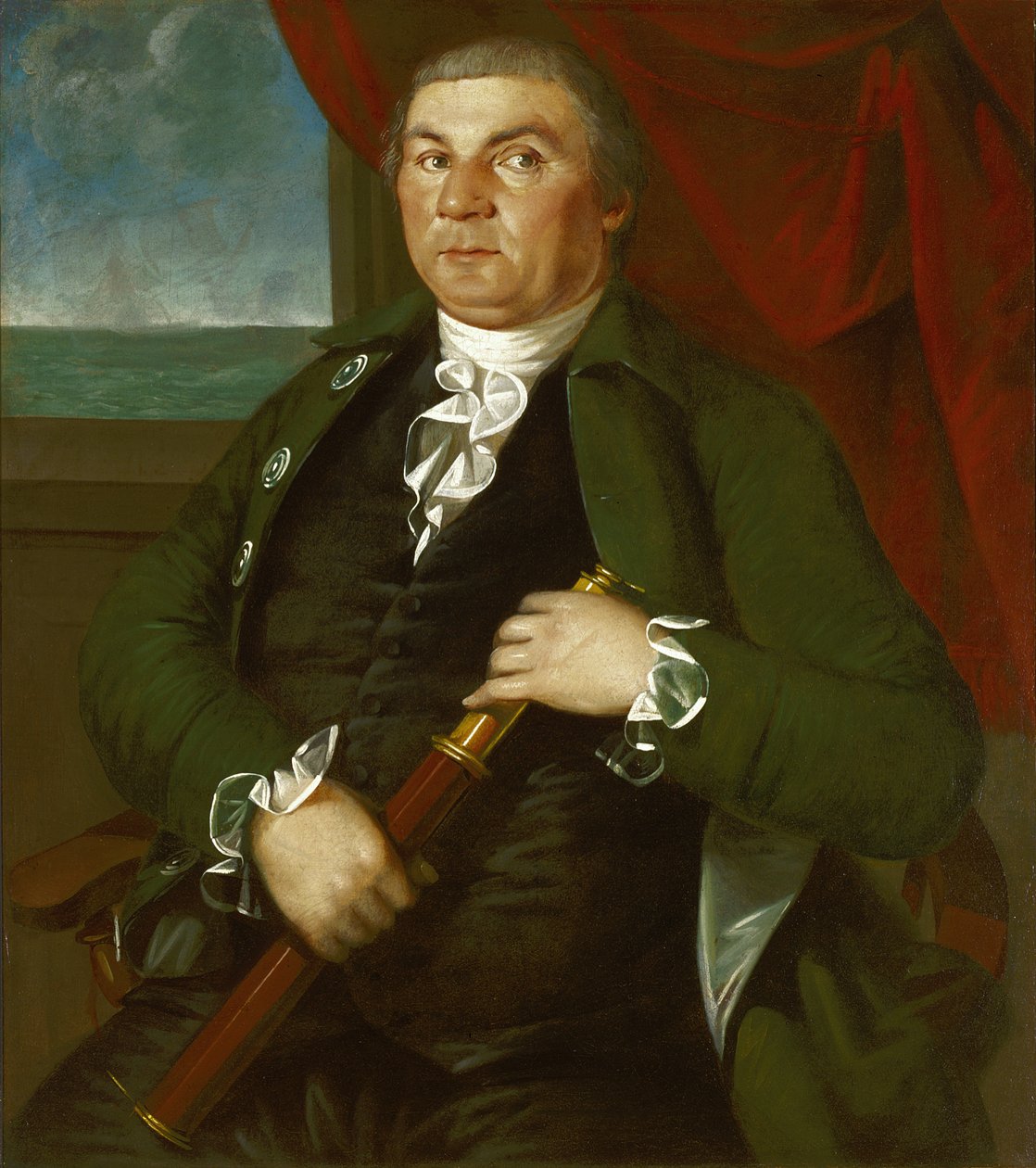 Kapitän David Coats, um 1775 von Christian Gullager