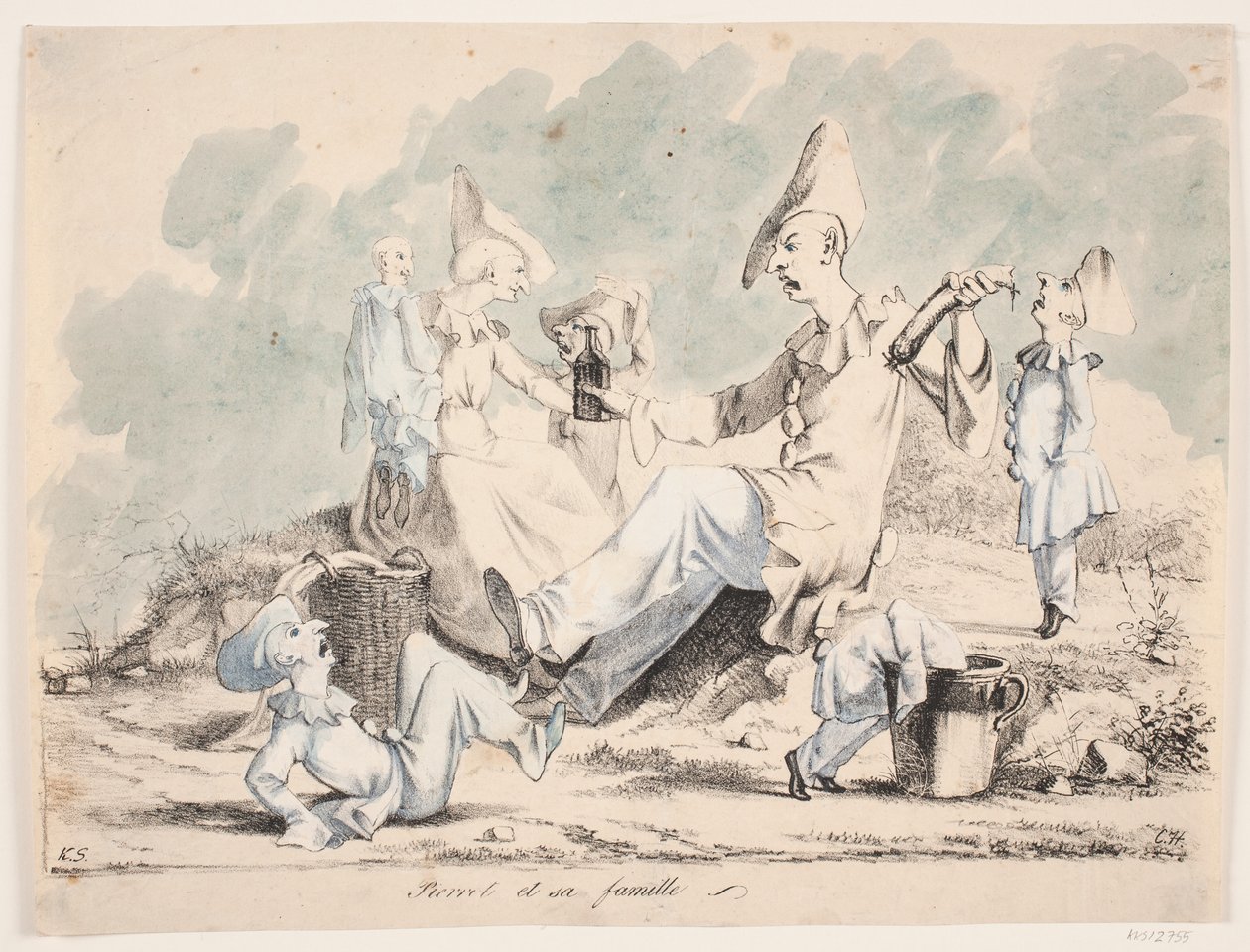 "Pierrot und seine Familie" von Christian Holm
