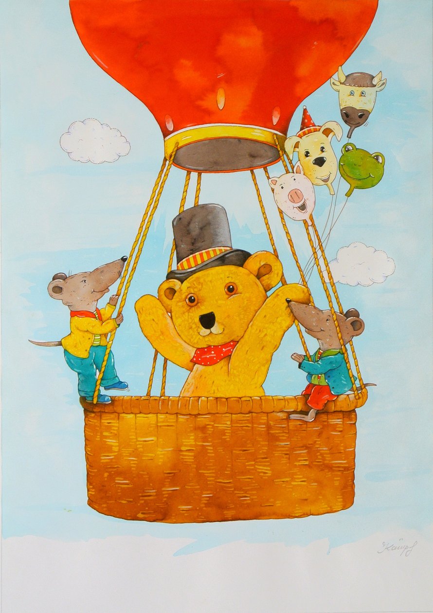 Im Ballon von Christian Kaempf