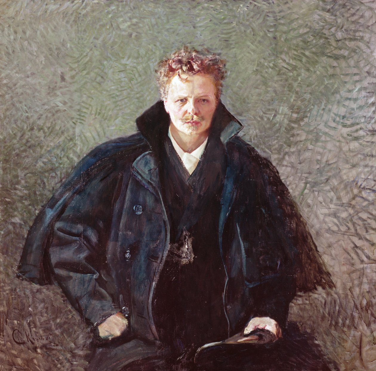August Strindberg von Christian Krohg