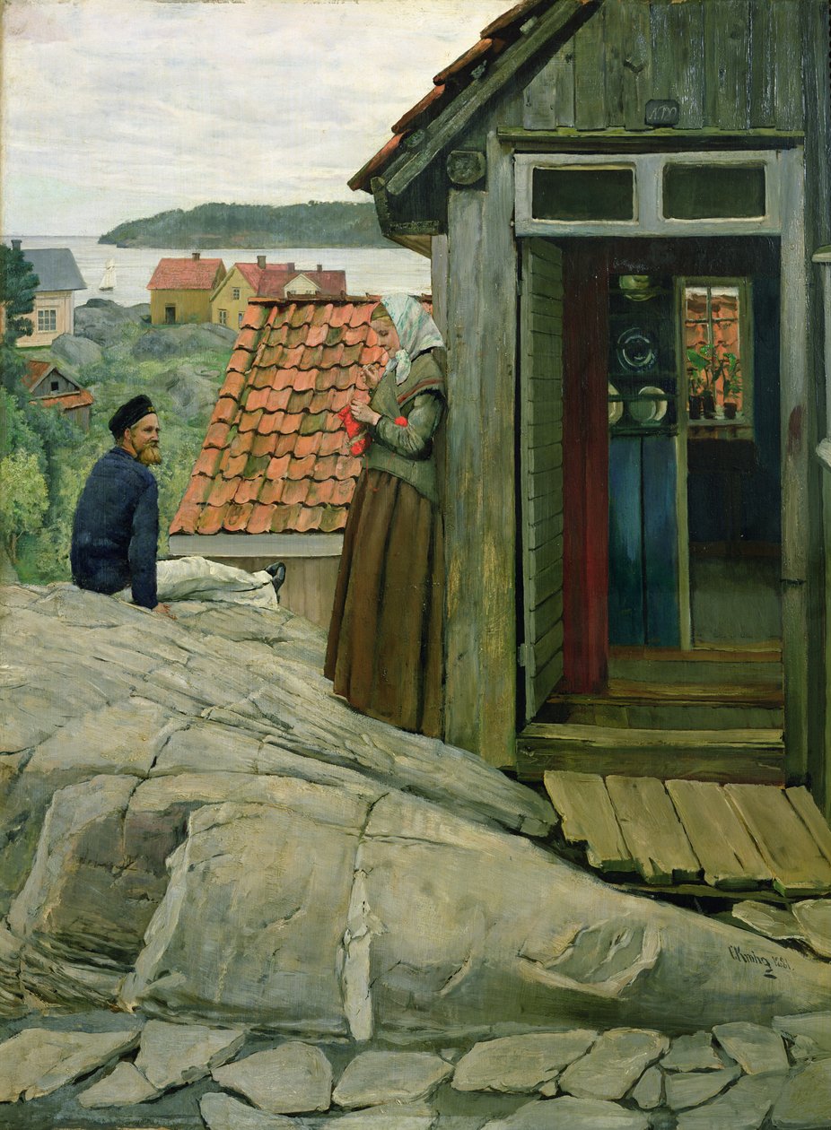 Von der Küste von Christian Krohg