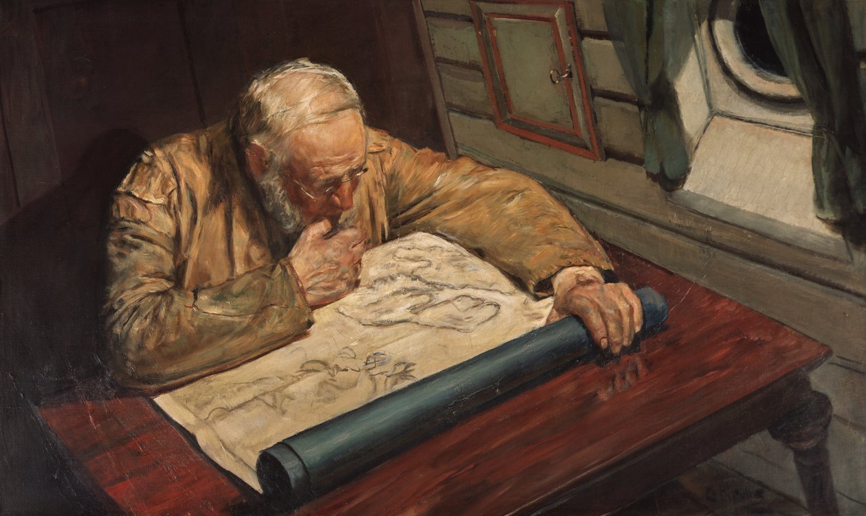 Im Kartenhaus von Christian Krohg