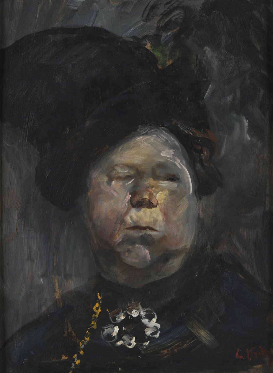 Frau Blom von Christian Krohg