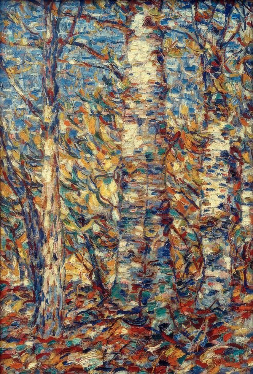 Birkenwald von Christian Rohlfs