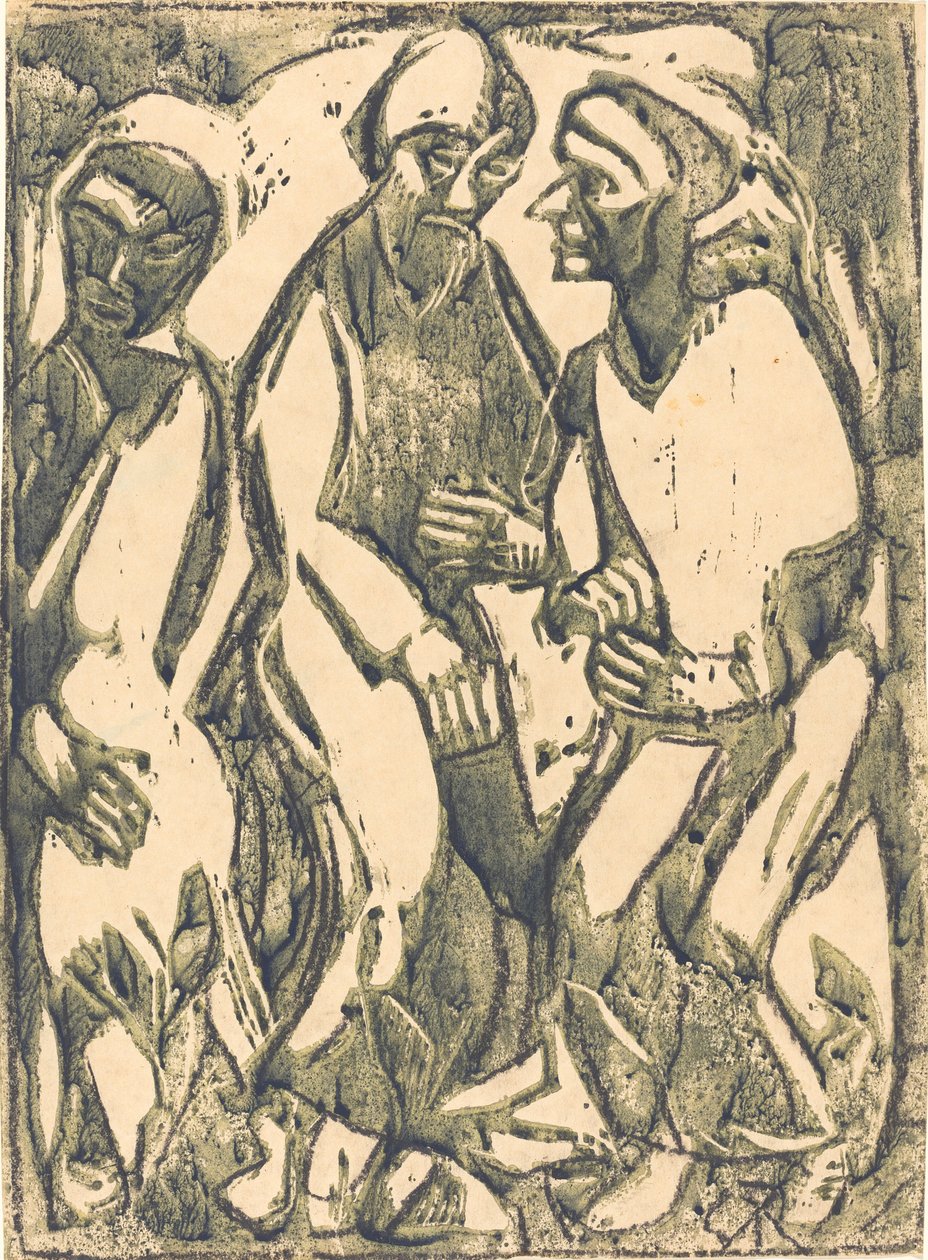 Beratung, 1913 von Christian Rohlfs