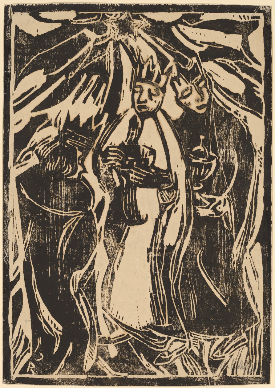 Die Heiligen Drei Könige von Christian Rohlfs