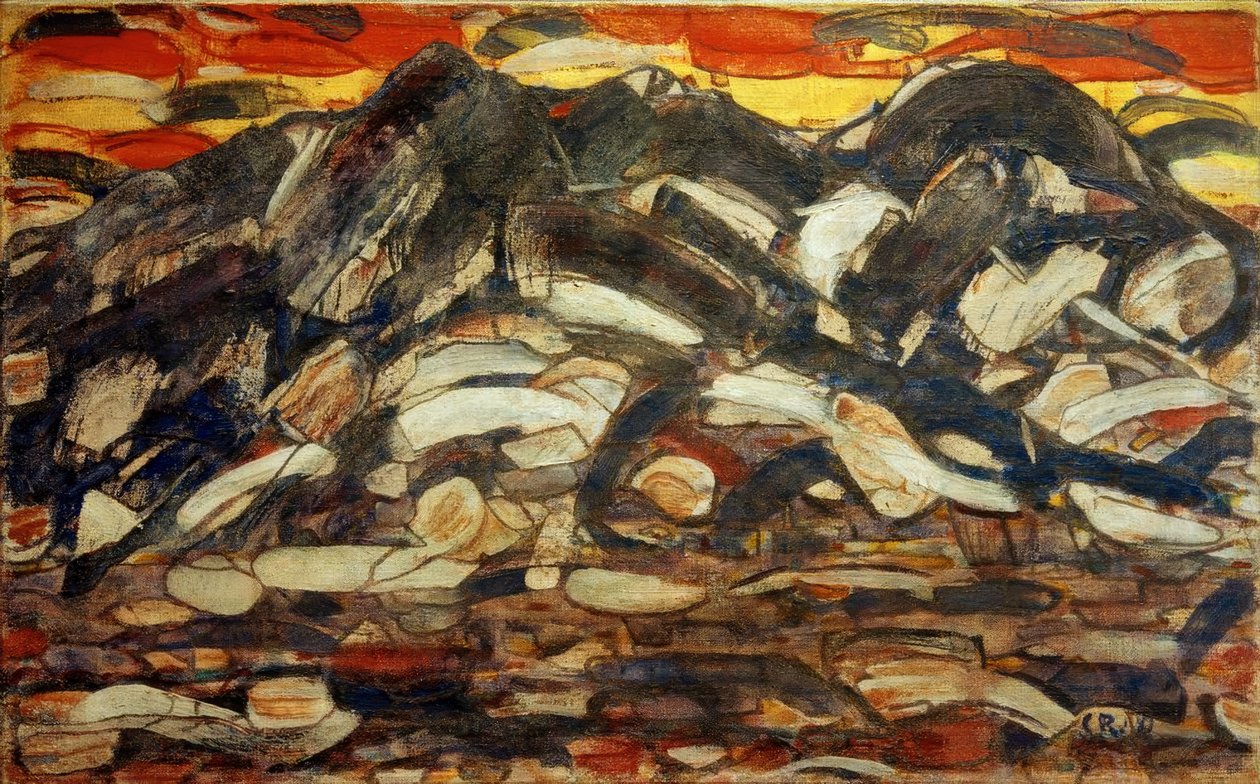 Wettersteingebirge von Christian Rohlfs