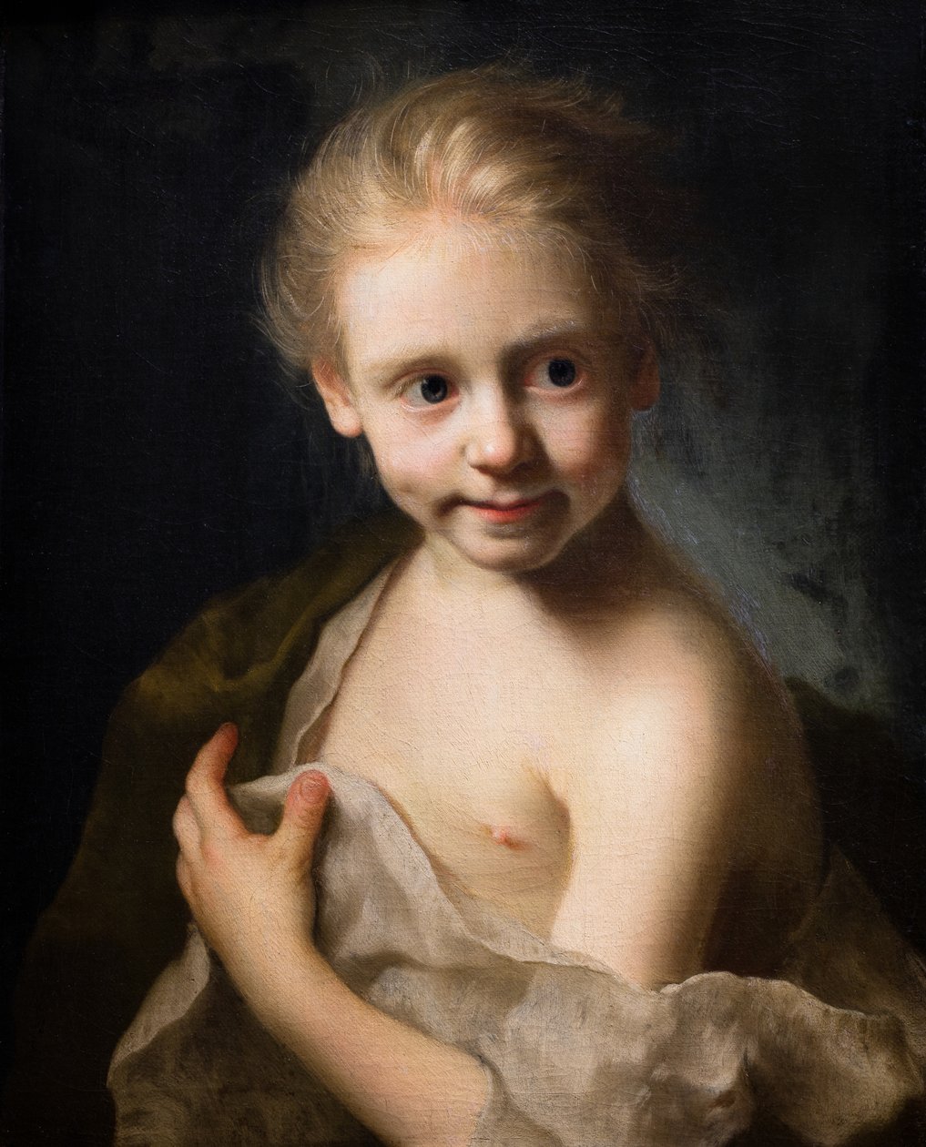 Kleines blondes Mädchen von Christian Seybold