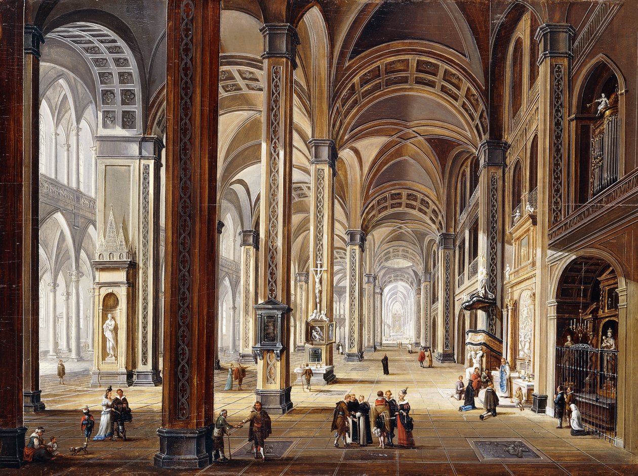 Das Innere einer Renaissance-Kathedrale von Christian Stocklin