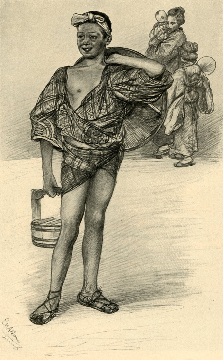Japanischer Junge von Christian Wilhelm Allers