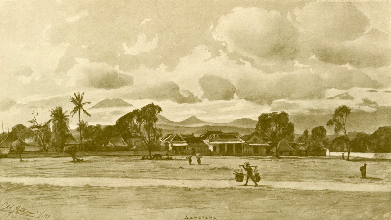 Semarang, Java von Christian Wilhelm Allers
