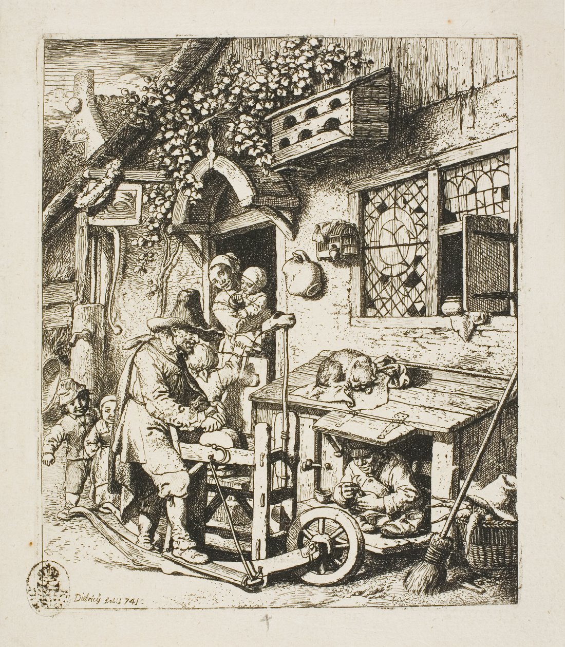 Der Scherenschleifer von Christian Wilhelm Ernst Dietrich