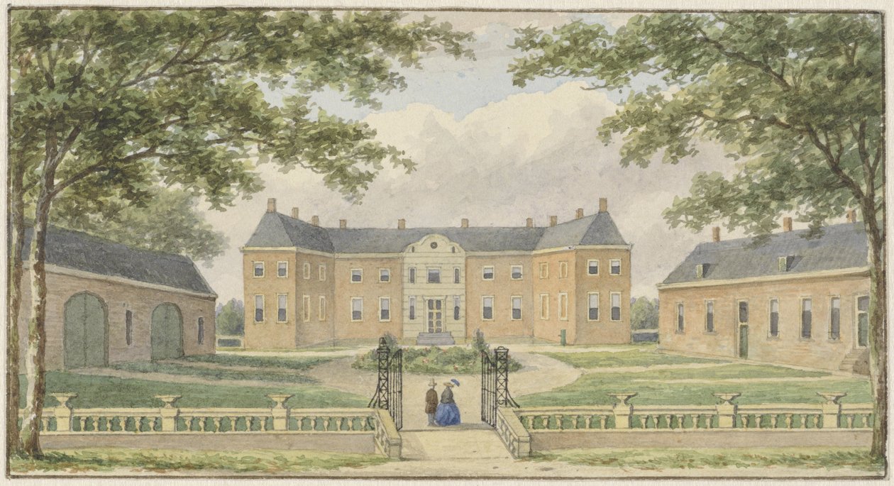 Das Haus Ampsen bei Lochem von Christianus Hendricus Hein