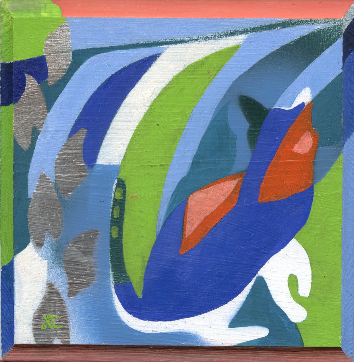 Katze, ca. 2008 von Christina Saj