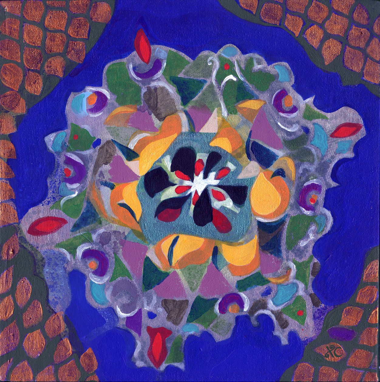 Meditation 10, ca. 2017 von Christina Saj