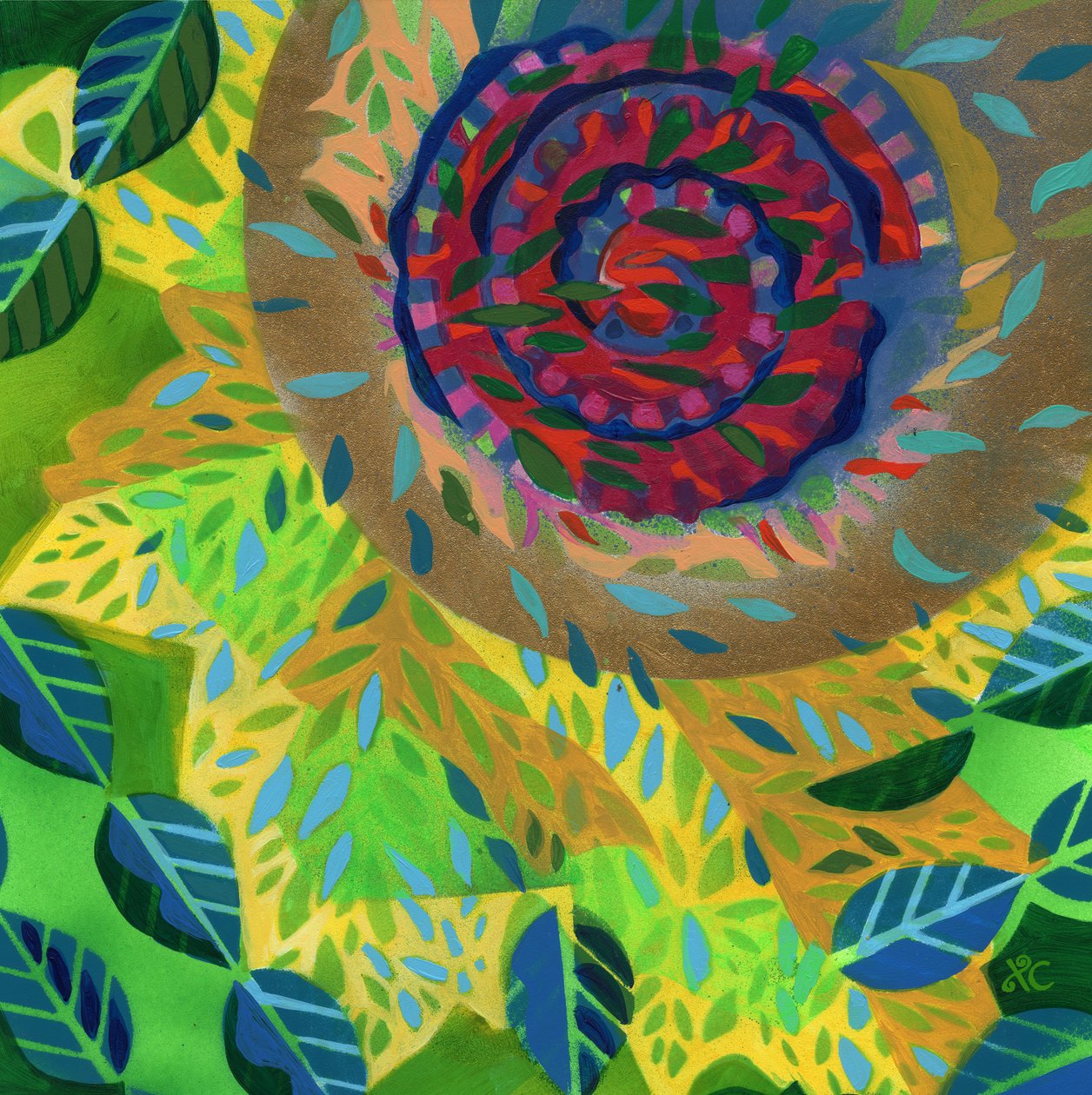 Meditation 11, ca. 2017 von Christina Saj
