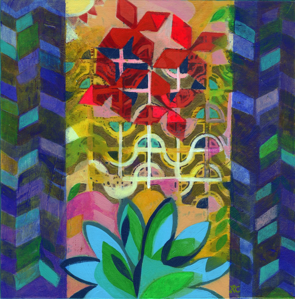 Meditation 14, ca. 2017 von Christina Saj