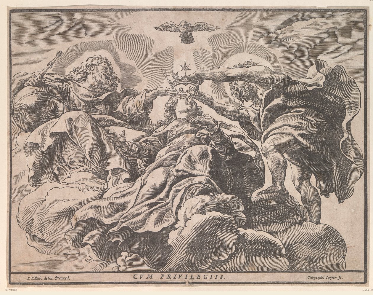 Krönung Mariens von Christoffel Jegher