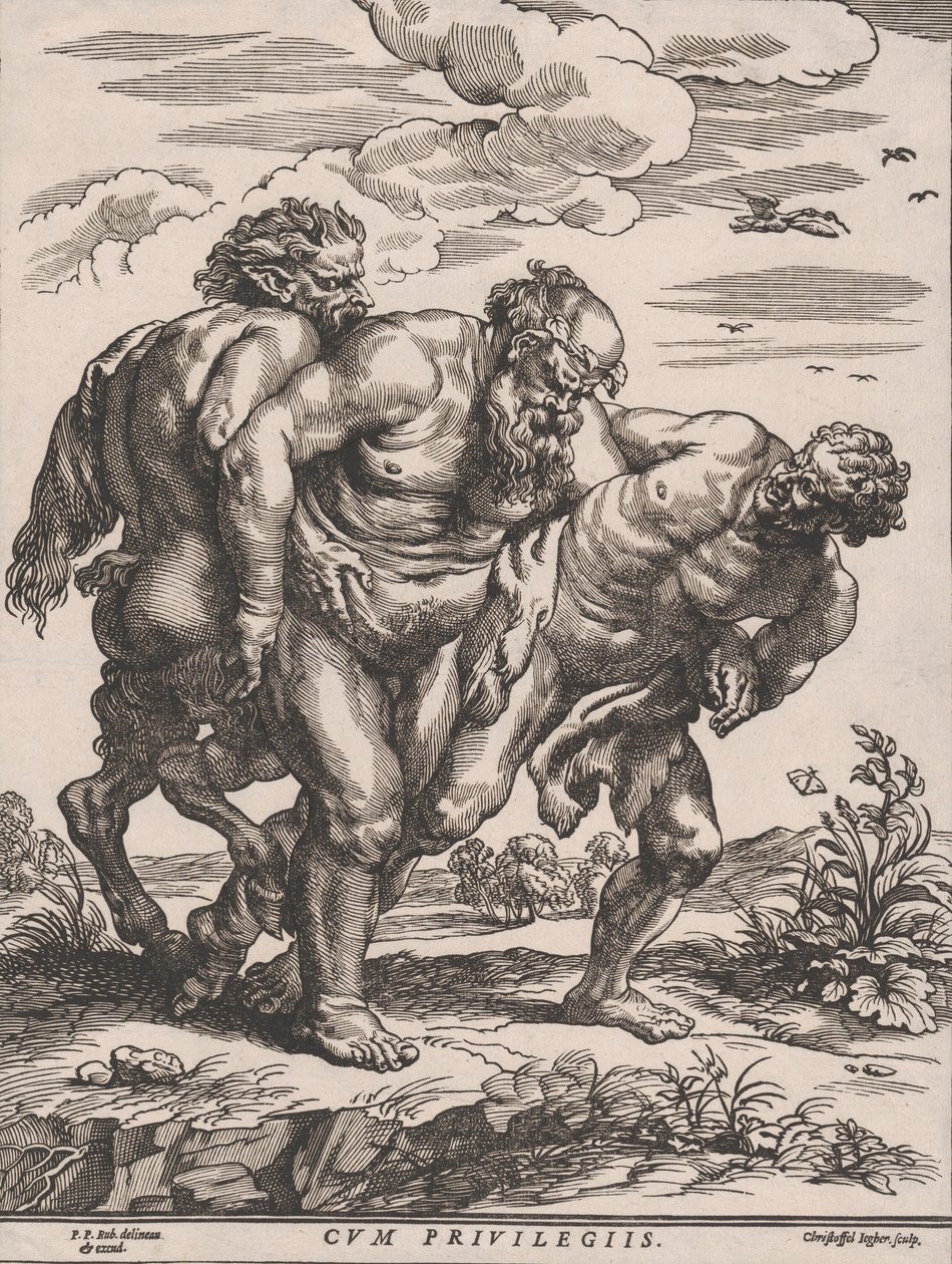 Der Marsch des Silenus, ca. 1652 von Christoffel Jegher