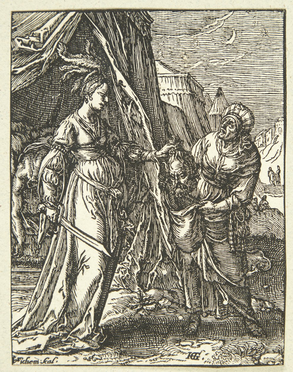 Judith mit dem Kopf des Holofernes von Christoffel van