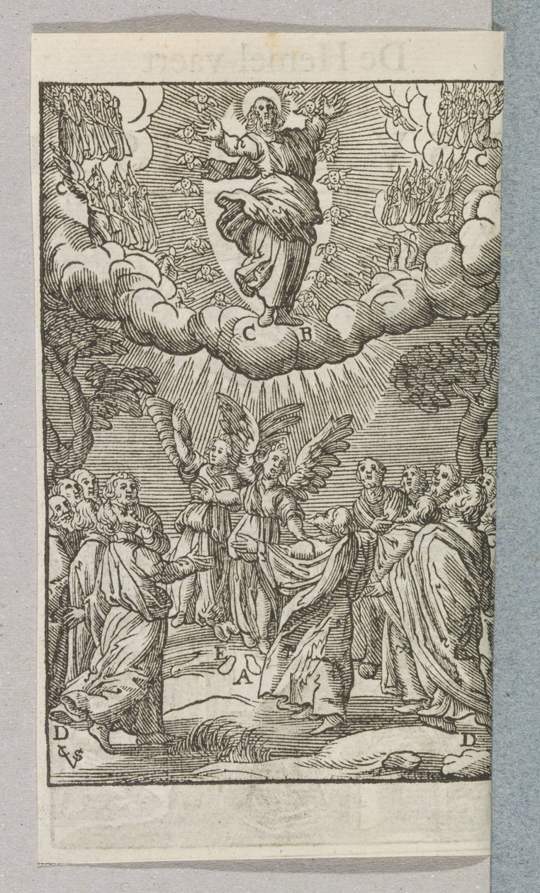 Himmelfahrt Christi von Christoffel van Sichem (II)