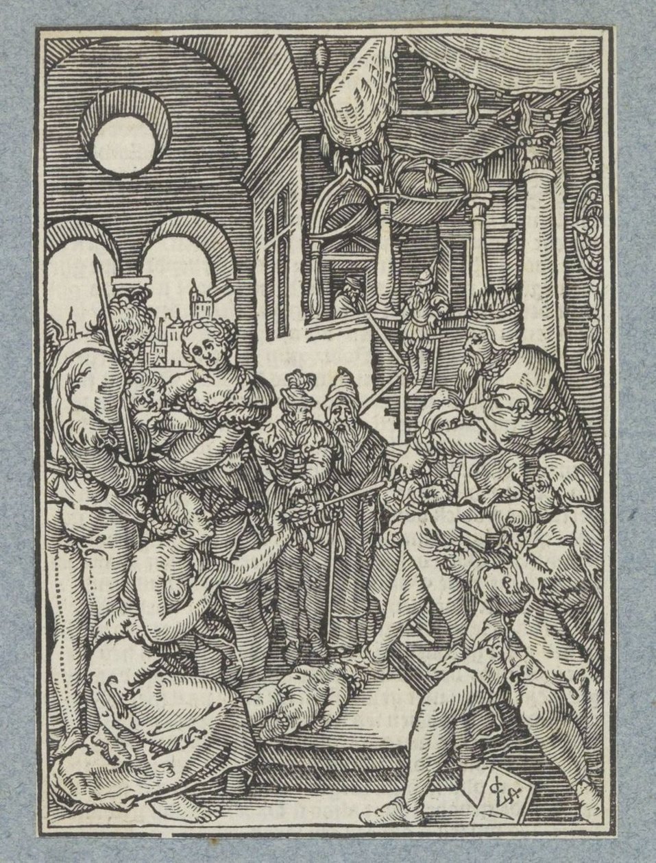 Urteil Salomos von Christoffel van Sichem (II)