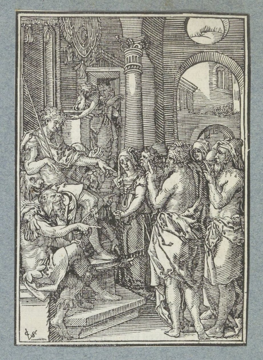Älteste vor dem Richter von Christoffel van Sichem (II)