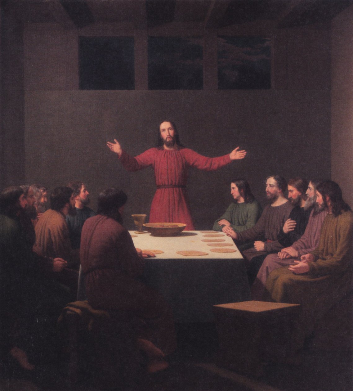 Das letzte Abendmahl von Christoffer Wilhelm Eckersberg