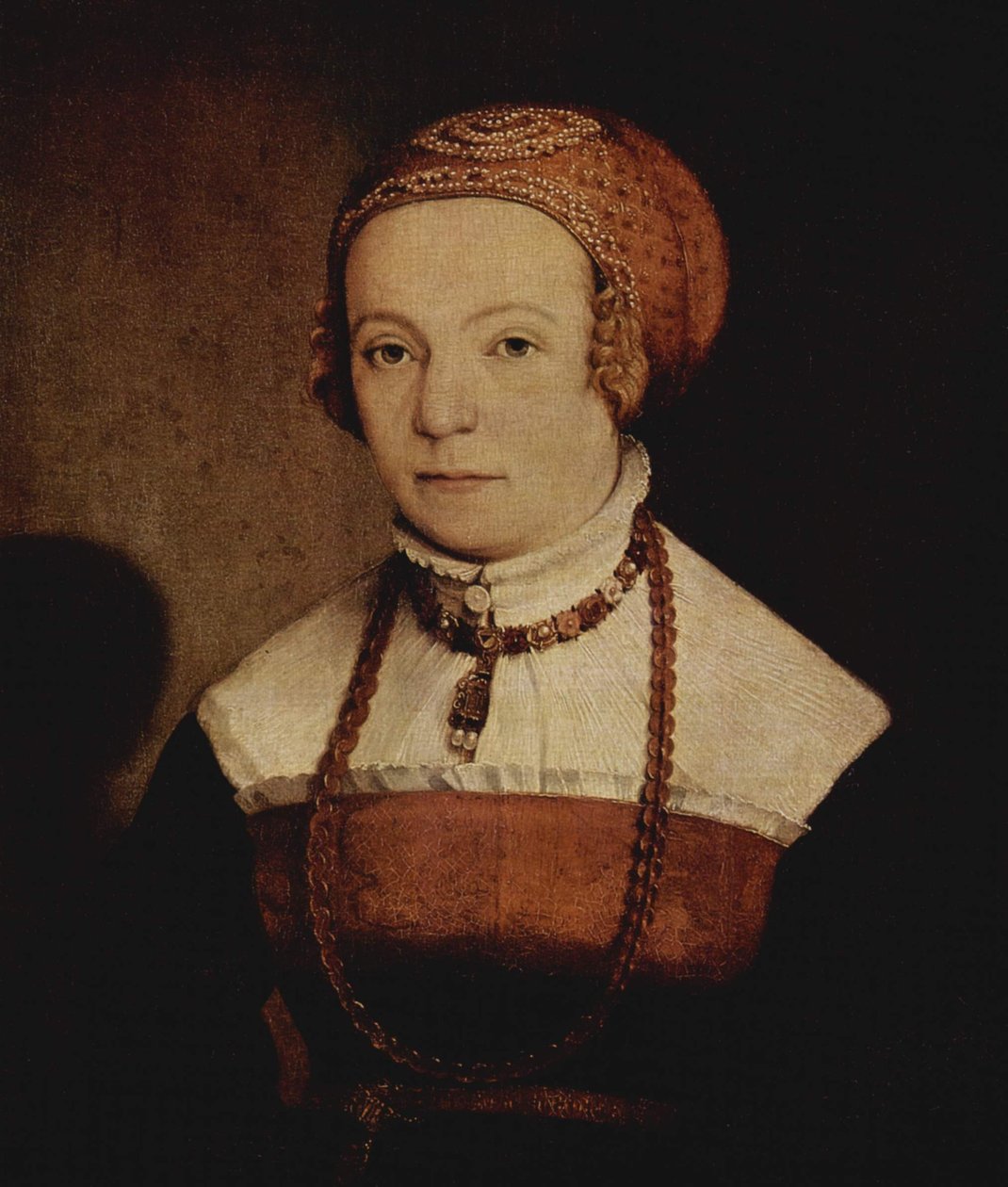 Porträt einer Frau von Christoph Amberger