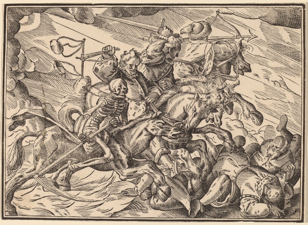 Die vier Reiter der Apokalypse von Christoph Murer