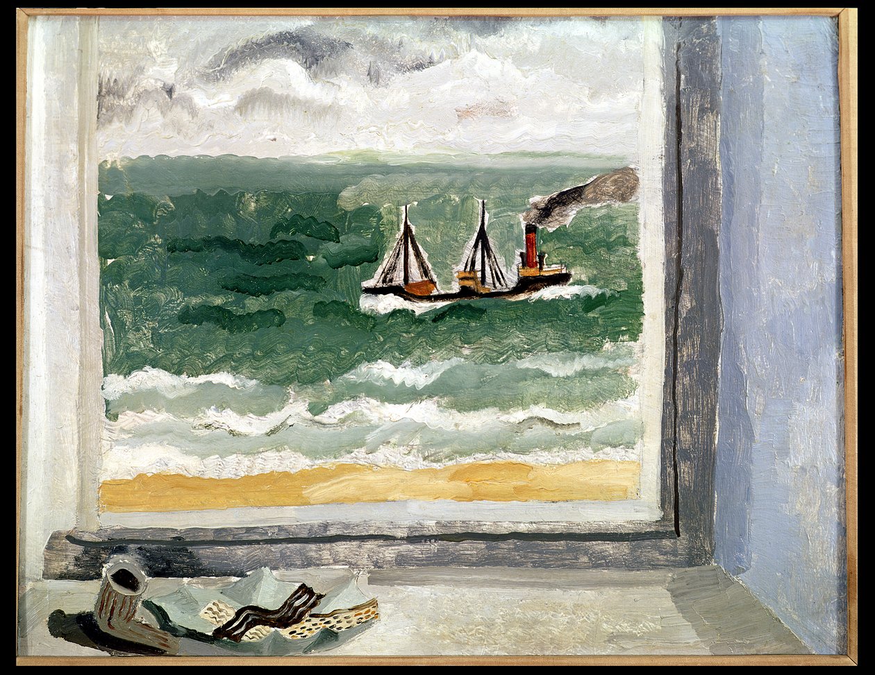 Aus einem Fenster in Cornwall, 1928 von Christopher Wood